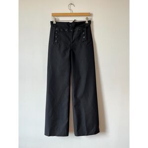90s Omega DSCP Quarterdeck Navy Sailor Pants 13 Button Cracker Jack Wool NTW 30S